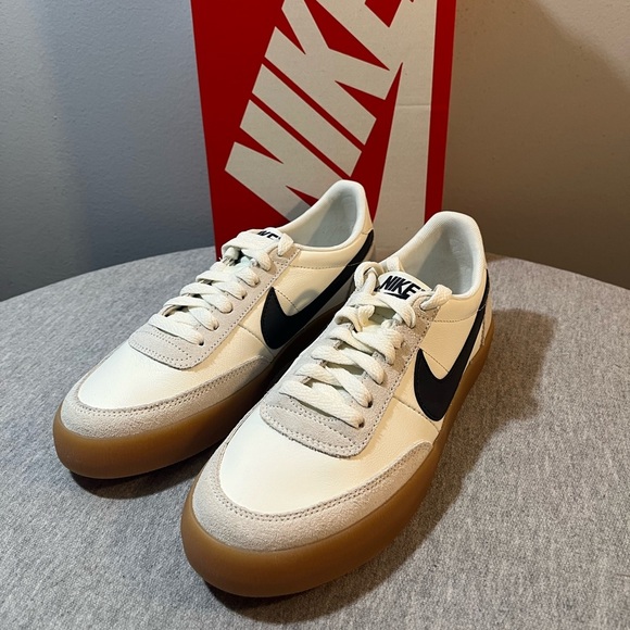 Nike Killshot 2 Sail/Oil Grey-Gum Yellow Women's Shoe Size 9 FZ5630-100 - Picture 9 of 11